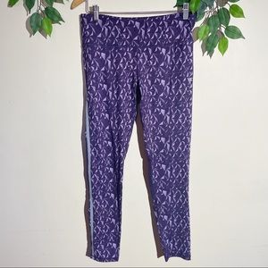 Champion Gear Work Out Leggings Back Mesh Back Zipper Pocket Size Large